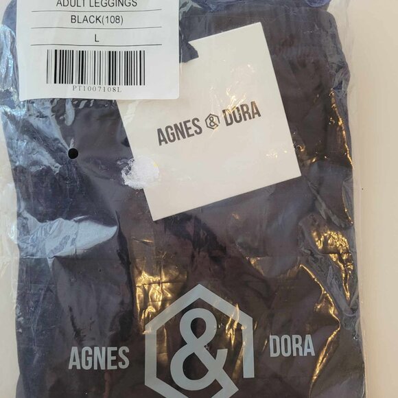 Agnes & Dora Large Black Leggings - Picture 2 of 2